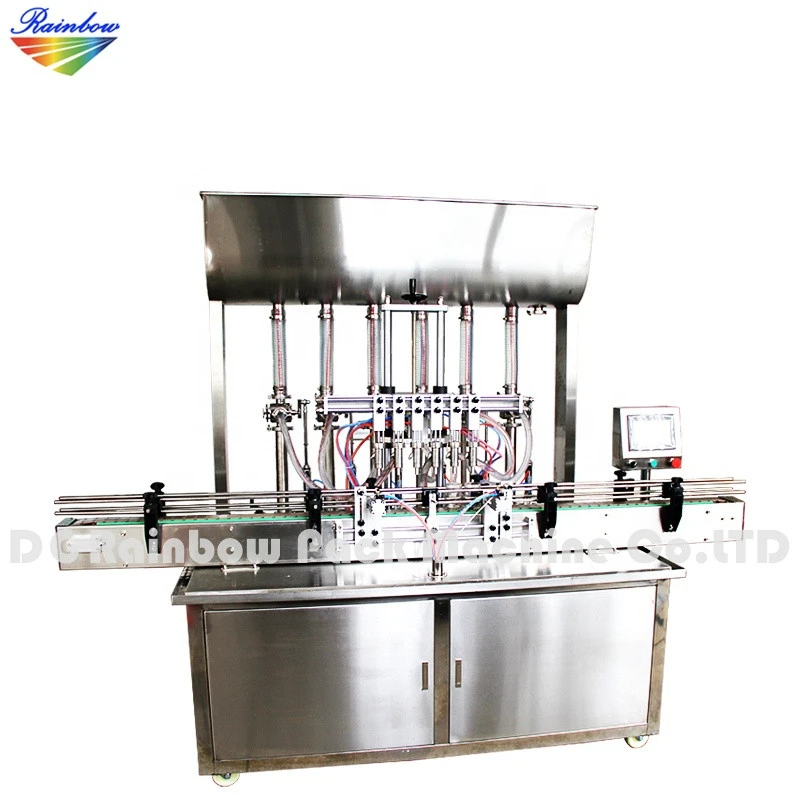 High performance production line automatic filling machine liquid