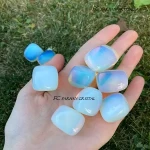 high polished OPALITE Crystal tumbled stones wholesale/bulk/Hot sale Custom natural crystals tumble stone healing stone chip