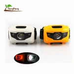 High Power Led Headlamp Red Light Emergency Warning Headlight for Camping