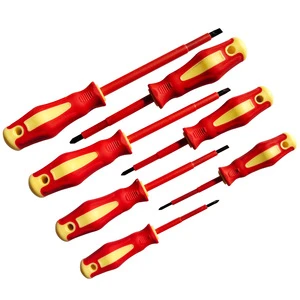 High quality 1000v VDE phillips and slotted insulated screw driver