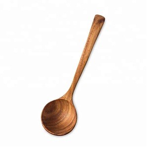 High Quality Acacia Wood Spoon Tasting Spoon Big Wood Spoon