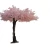 Import High Quality artificial green plants  wedding decoration artificial cherry blossoms tree from China