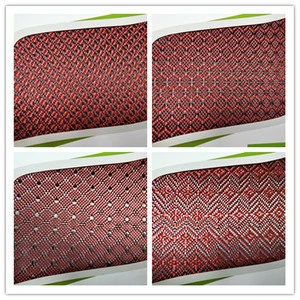 high quality carbon fiber cloth, 3k 240g Jacquard carbon kevlar hybrid fabric, different jacquard patterns