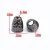 Import High Quality Clothing Accessories Hollow out Metal Elastic Cord Stopper Drawstring Buckle Toggle Stopper Cord End from China