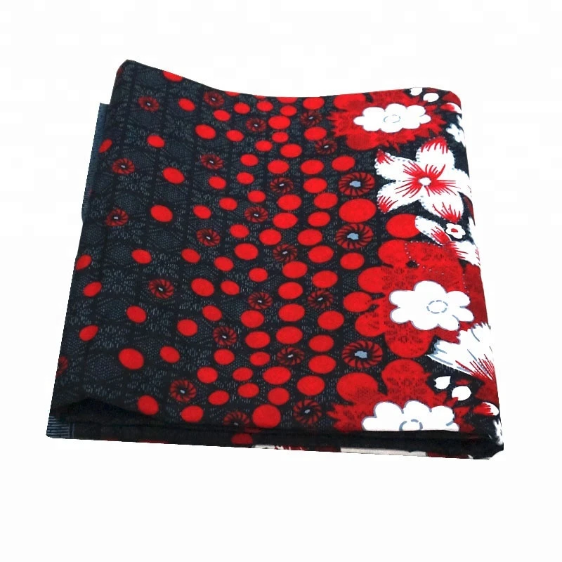 high quality cotton african wax fabric made in china