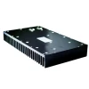 high quality customized black anodized Aluminum extruded heat sink