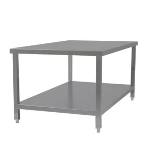 High Quality Folding With Undershelf Stainless Steel Kitchen And Outdoor Use Catering Equipment Work Table with shelf