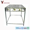 High quality Handmade bamboo style metal table art for home decoration