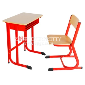 High Quality High School Desk and Chair Classroom Furniture Classroom,school Sets Wood 5-10 Years as Photo