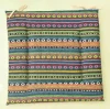 High quality home office dark striped floor mat cushion Yoga pillow seat cushion