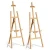 Import High quality large easel 1.75m wooden studio easel from China