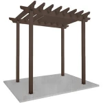 high quality Microprocessor Transistor garden pergola with factory prices