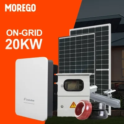 High Quality on Grid System 25kw 20kw Solar Power System Home Price