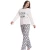 Import High quality pijama sleepwear loungewear jersey pyjamas set winter ladies bathrobe wholesale women pajamas with multi pattern from China