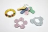 High Quality Plastic Baby Toy Ratter &amp; Silicone Teether