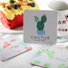 High Quality Pulp Board Premium Absorbent Paper Card Coaster / Cup Mat / Cup Pad