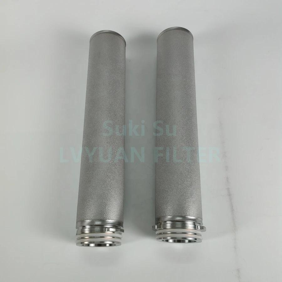 High quality sintered metal powder filter 10 20 30 40 50 microns stainless steel 304 316L sintered porous  disc metal filters