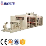 High speed PP PS PET CPET plastic automatic thermoforming machine