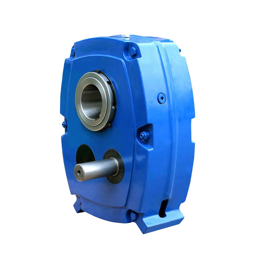 High Torque Ratio 5:1 13:1 20:1 Shaft Mounted Speed Reducer Worm Gearbox
