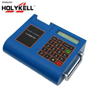Holykell OEM Ultrasonic Flow Measuring Instrument to measure water flow velocity inspection