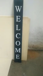 Home Decor Solid Wooden WELCOME Sign