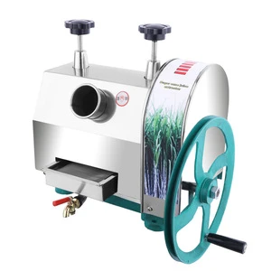 Home Use Industrial Machinery Hand Operated Manual Mobile Sugar Cane Juice Extracting Sugarcane Squeezing Juicer Mill Machine