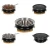 Import Homemade Smokeless Korean Charcoal bbq grill table grill from China