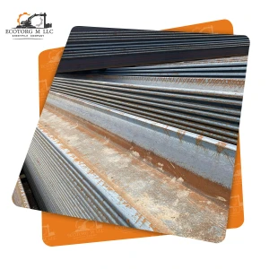 hot rolled U-type sheet pile Steel VL602A U-type 12m for mounting underwater