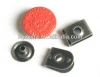 hot sale 17mm painting denim metal garment hook and eye for trousers