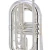 Import hot sale Brass Instrument 3-Key Marching Baritone wholesale Brass (DYBT-M2553-1) from China