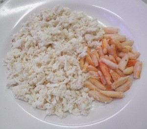 Hot Sale Canned Fancy White Crab Meat Can Food