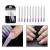 Import Hot Sale Fiberglass Nail Silk Extension Tool 10 pcs/opp Bag Purple &amp; Clear Nail Glass Fiber for Nail Art Extension from China