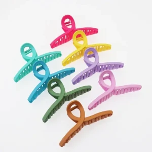 Hot Sale Large Hair Claw Clips Resin Shark Hair Claw Clips Barrettes Hairpin for Women Girls Hair Clamps