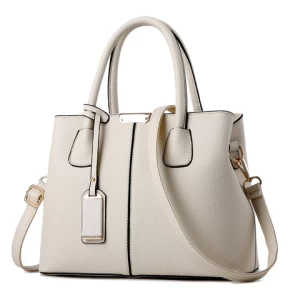 Hot Sale New Fashion Casual Women Bags Tote Brand Shoulder Lady Daily Zipper Genuine Leather Bag