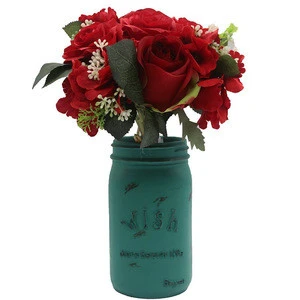 Hot Sale Personalized Handmade Polyresin resin flower vase