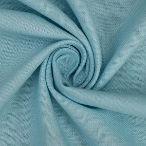 Hot Sale Plain Dyed 100%Linen Cotton Fabric for Garment Shirt