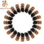 Hot sale professional heat resistant fiber crochet twist braid chignon hair