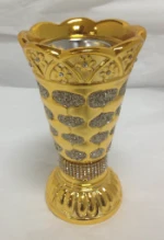 Hot sale unique arabian polyresin incense burner barhoor burner