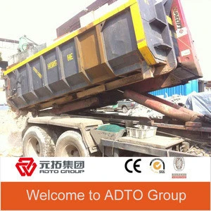 Hot sale waste bin container price open top container from china factory
