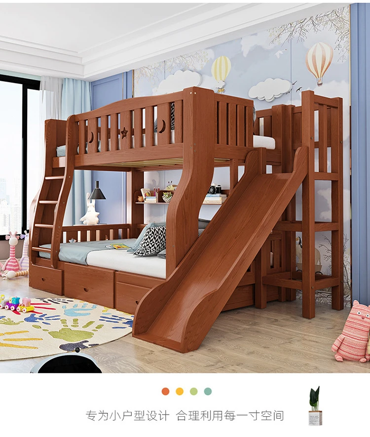 Hot sale white double bed children furniture 1 to 6yrs child cot 10 years