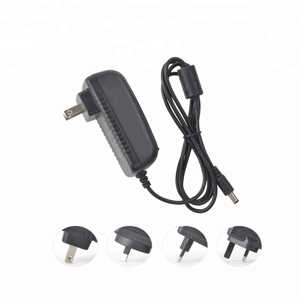 Hot Sell ac dc adapter 24 volt 60w max Desktop Wall mounted Interchangeable Type ac/dc adaptor 1a 2a 2.5a 3a 24v power supply