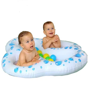 Hot sell twin double baby inflatable swim float seat for water sports