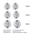 Import Hot sell Zirconia Earring Cubic Minimalist Latest Artificial Stud Earrings 925 sterling silver for Women engagement gifts from China