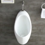Hot selling bathroom automatic flushing valve wall mount white porcelain toilet ceramic wc sensor urinal