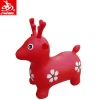 Hot selling custom logo pvc jumping inflatable hopper animal toy