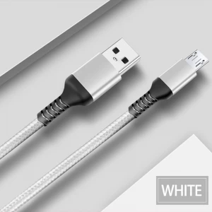 Hot Selling Fast Charging Usb Data Cable  Adapter 10Ft 2.0  Data Cable Micro Usb Denim Usb Cable Data