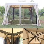 Hot Selling Gazebo Waterproof Garden Furniture Bbq Gazebo Awning Design Outdoor Gazebo