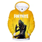 Hot selling plus velvet sport hoodies men women plain big pocket Fortnite Kids sweatshirt