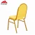 Import Hotel event stackable chair gold rental dining metal banquet chairs from China