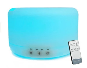 Hotel Lobby Big 1L Large Capacity Scent Round Diffuser Commercial Aroma Air Humidifier